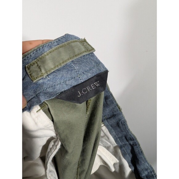J. Crew Mens Green Tapered Regular Chino Joggers Pants Sz 31 Preppy Academia - Picture 6 of 10